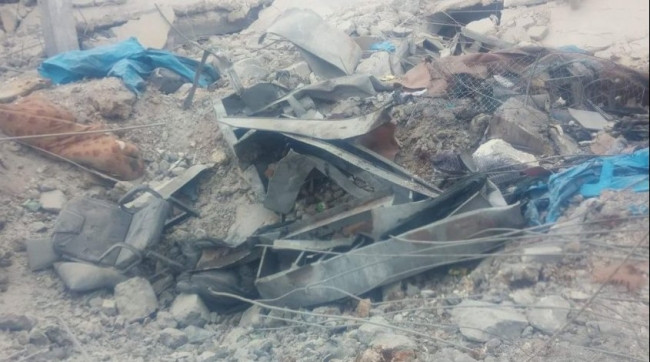 Rus uçaklarının vurduğu Türk karargahından fotoğraflar - Resim: 2