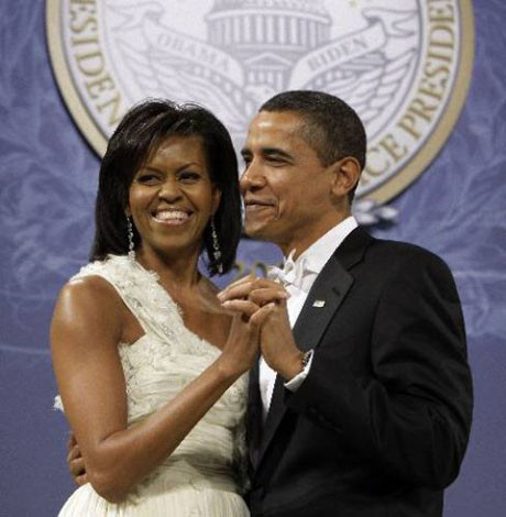 Obama çifti büyüledi