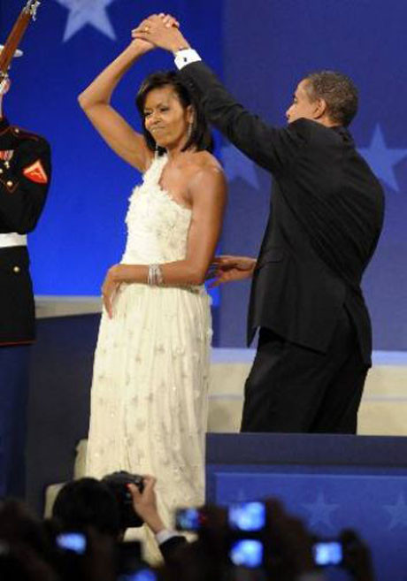 Obama çifti büyüledi