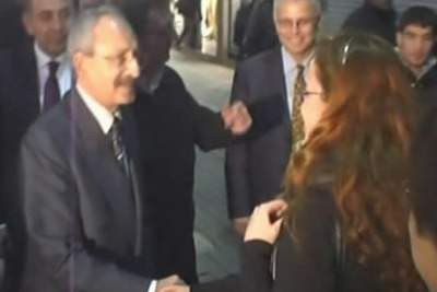 Kılıçdaroğluyla hatıra pozu