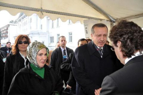 Erdoğan ailesi Davosta