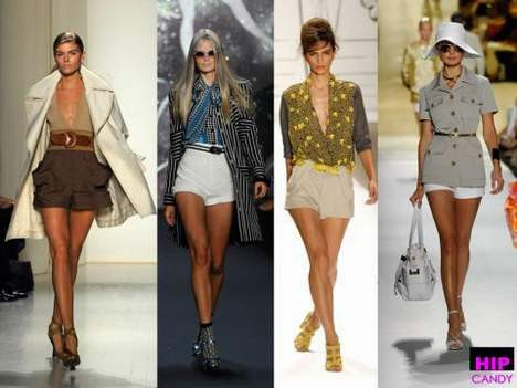 Bu yaz mini şortlar moda
