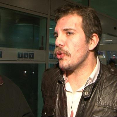 Tolga Karel dayak yedi !
