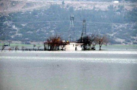 Muğla ovası göl oldu !