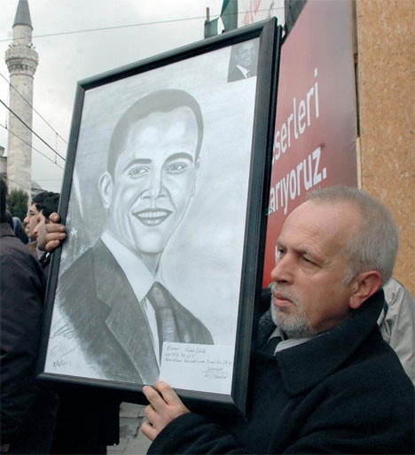 Millet düştü Obamanın peşine