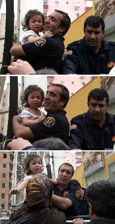 Yangında ölüm kalım savaşı