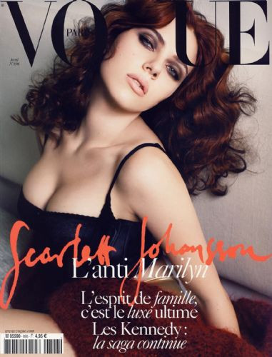 Scarlett Johansson kapak oldu