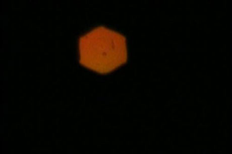 Kemerde UFO görüldü