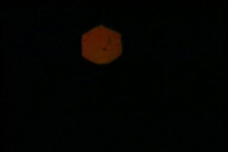 Kemerde UFO görüldü