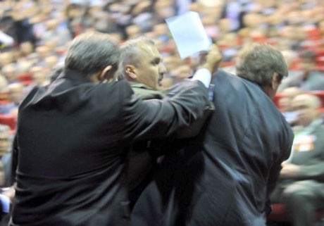 Erdoğana protesto şoku