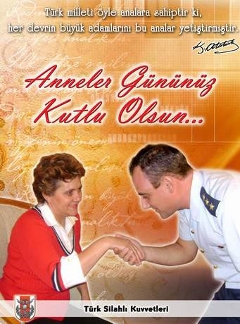 Genelkurmay anneleri unutmadı