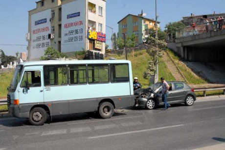 Şişlide trafik kazası