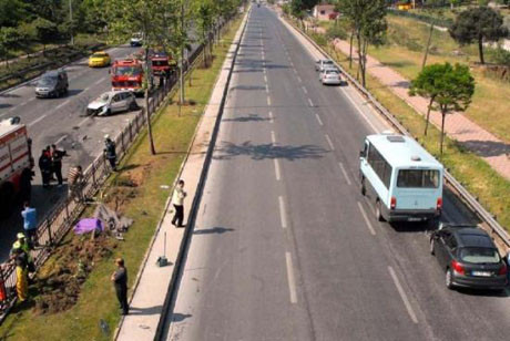 Şişlide trafik kazası