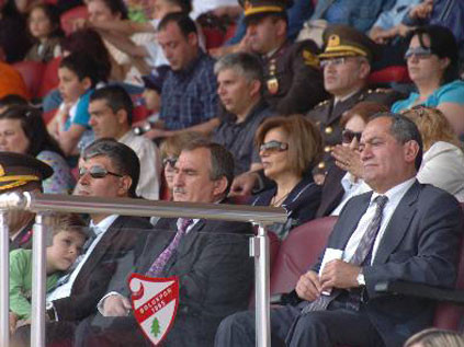 Başkan uyuyakaldı