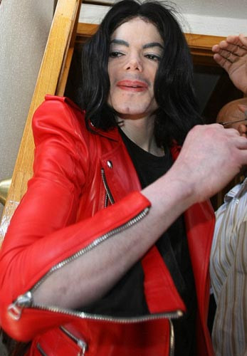 Maskesiz Michael Jackson !