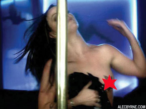 Britney Spearstan stiriptiz şov