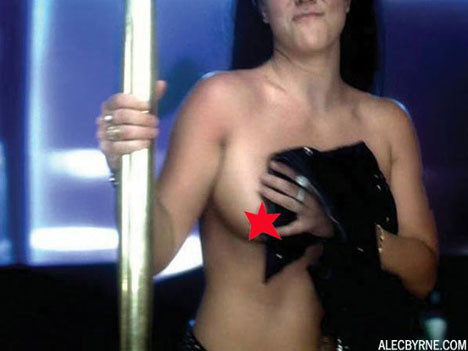 Britney Spearstan stiriptiz şov