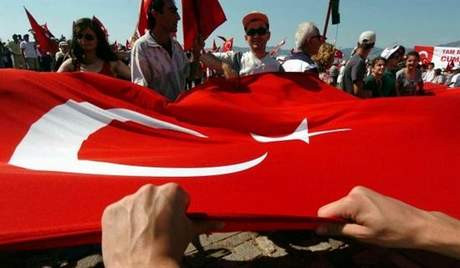 Cumhuriyet Mitinginden kareler