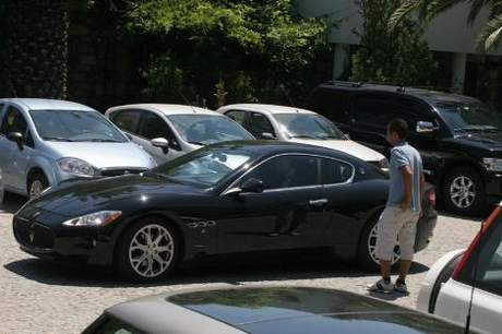 Bodruma Maserati ile döndü