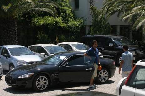 Bodruma Maserati ile döndü