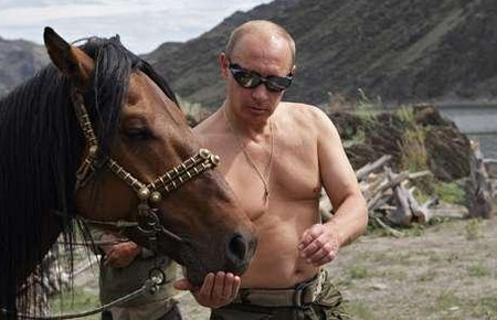 Putin dağa çıktı !