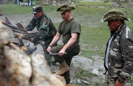 Putin dağa çıktı !