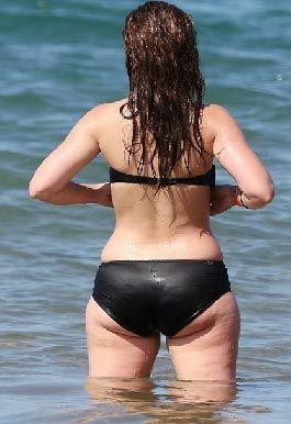 Bikiniye böyle sığdılar