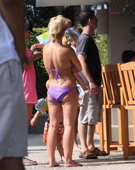 Britney Spears tatilde