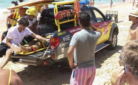 Portekiz’de falez faciası