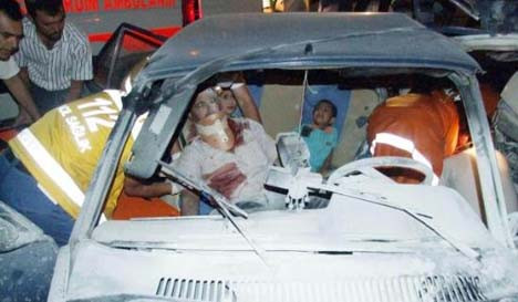 Konyada trafik kazası, 1 ölü