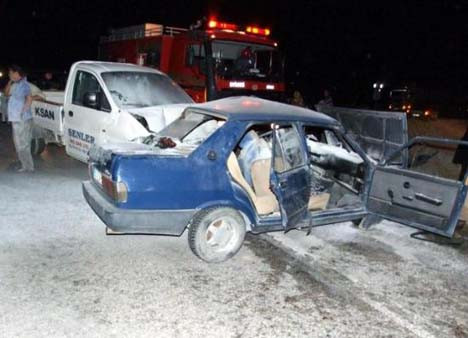 Konyada trafik kazası, 1 ölü