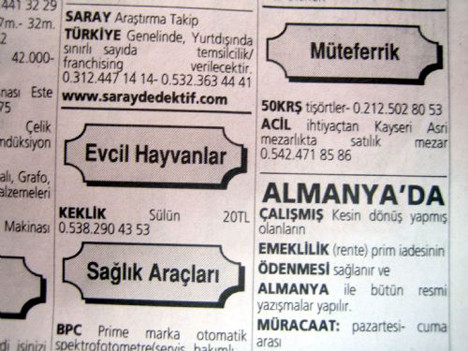 En komik ilanlar