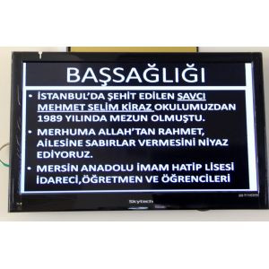 Şehit Savcı Kirazın adı okulunda yaşatılacak