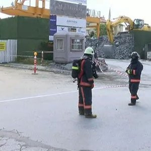 Metro inşaatında doğalgaz patlaması