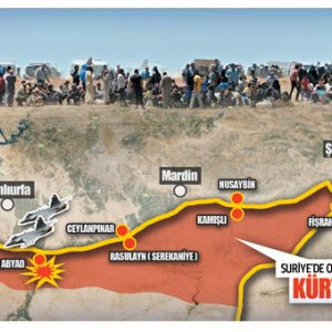Kürt devleti için düğmeye bastılar !
