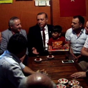 Erdoğan'dan gece yarısı sürpriz ziyaret !
