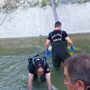 Su kanalından kadın cesedi çıktı