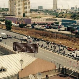 İstanbul trafiğini karıştıran kaza !