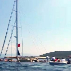 Göcek'te faciaya ramak kaldı