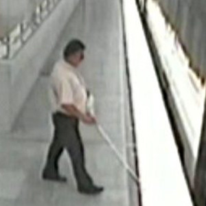 Tren istasyonunda inanılmaz görüntüler !