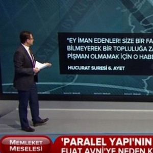 Yandaş kanaldan ilginç ''Fuat Avni'' yayını