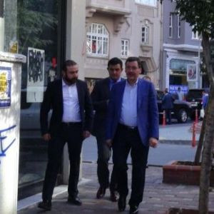Melih Gökçek'ten Ahmet Hakan'a ziyaret !