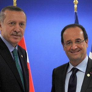 François Hollande'a Erdoğan şoku !