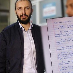 Cezaevinden Sare Davutoğlu'na mektup yazdı !