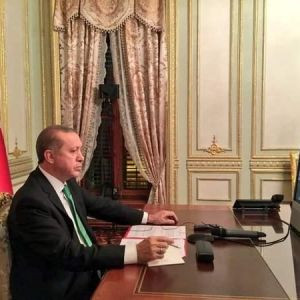 Erdoğan dünya liderleriyle görüştü