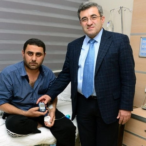 Pilli makatla hayatta kaldı !