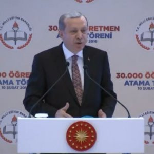 Erdoğan öğretmen atamaları töreninde konuştu !