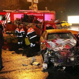 İstanbul'da korkunç trafik kazası
