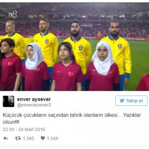 Enver Aysever'in başörtüsü tweet'i olay oldu