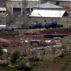PKK'lılar Derecik'te uçaksavarla saldırdı !
